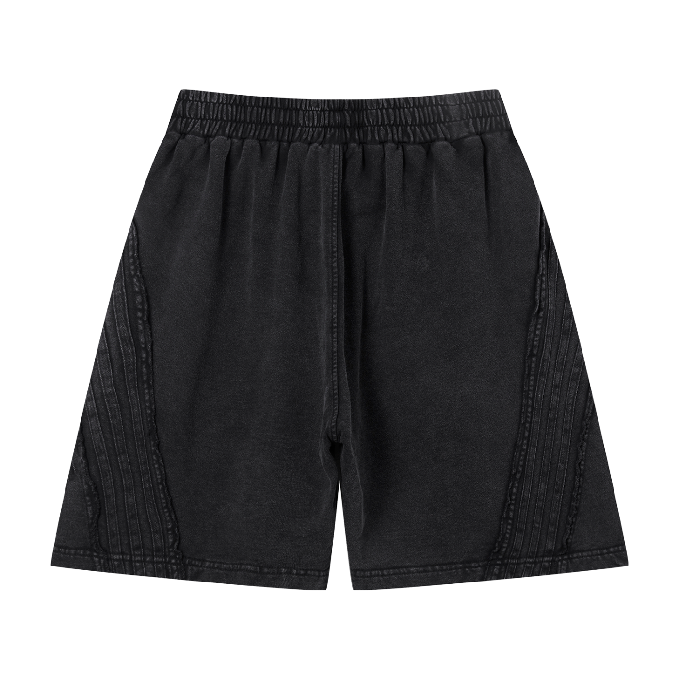 Vintage Wash Raw Edge "Le'Saint" Shorts