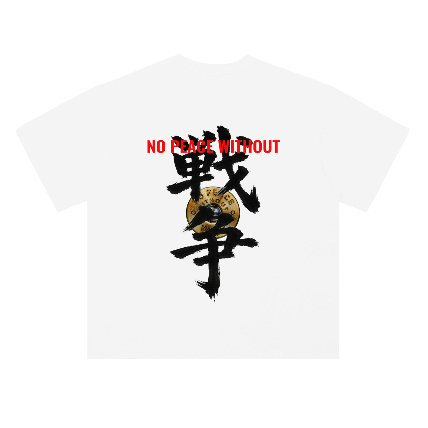 Heavyweight Drop Shoulder Cotton T-Shirt