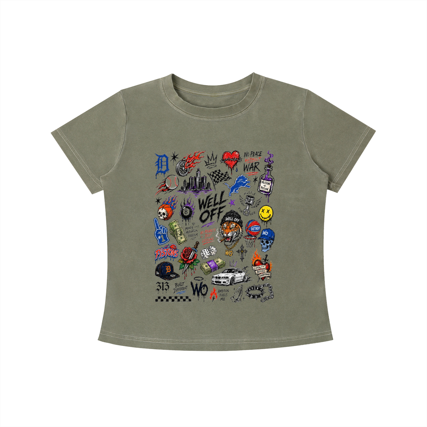 Vintage Wash Slim Fit T-shirt