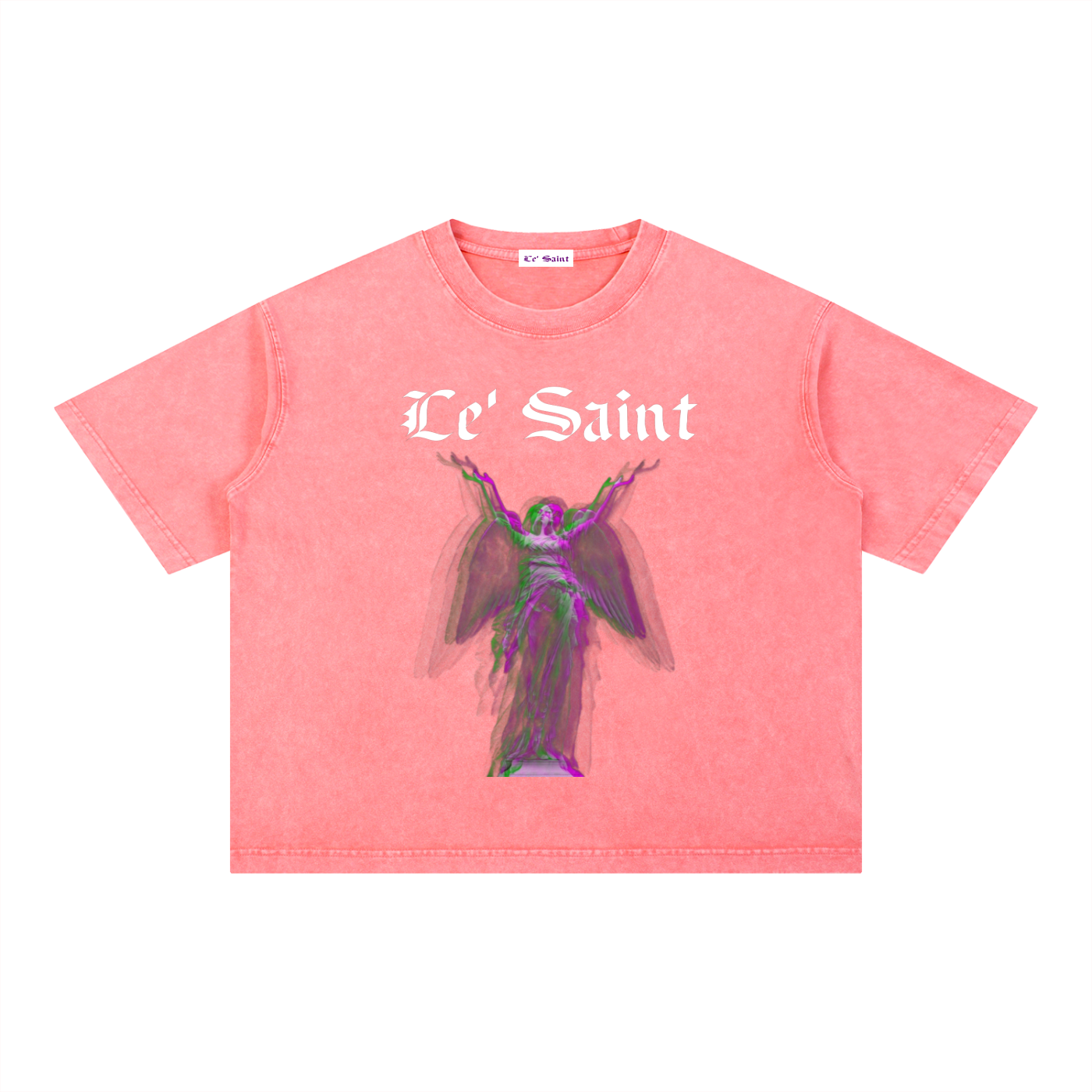 Mineral Wash Boxy Cotton T-Shirt