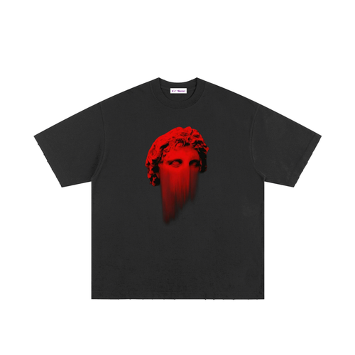 Heavyweight Hand-frayed T-Shirt
