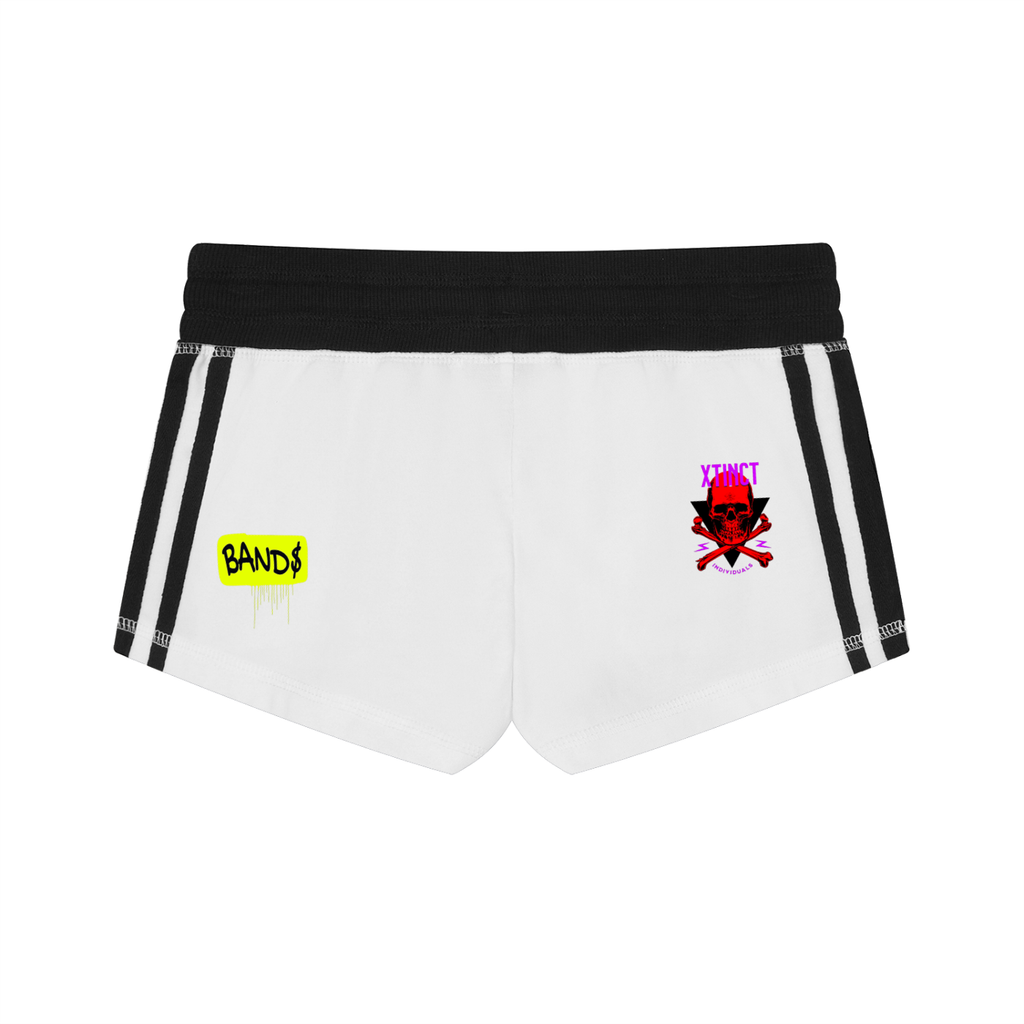Women's Contrast Stripe Track "WELL OFF Collab" Shorts