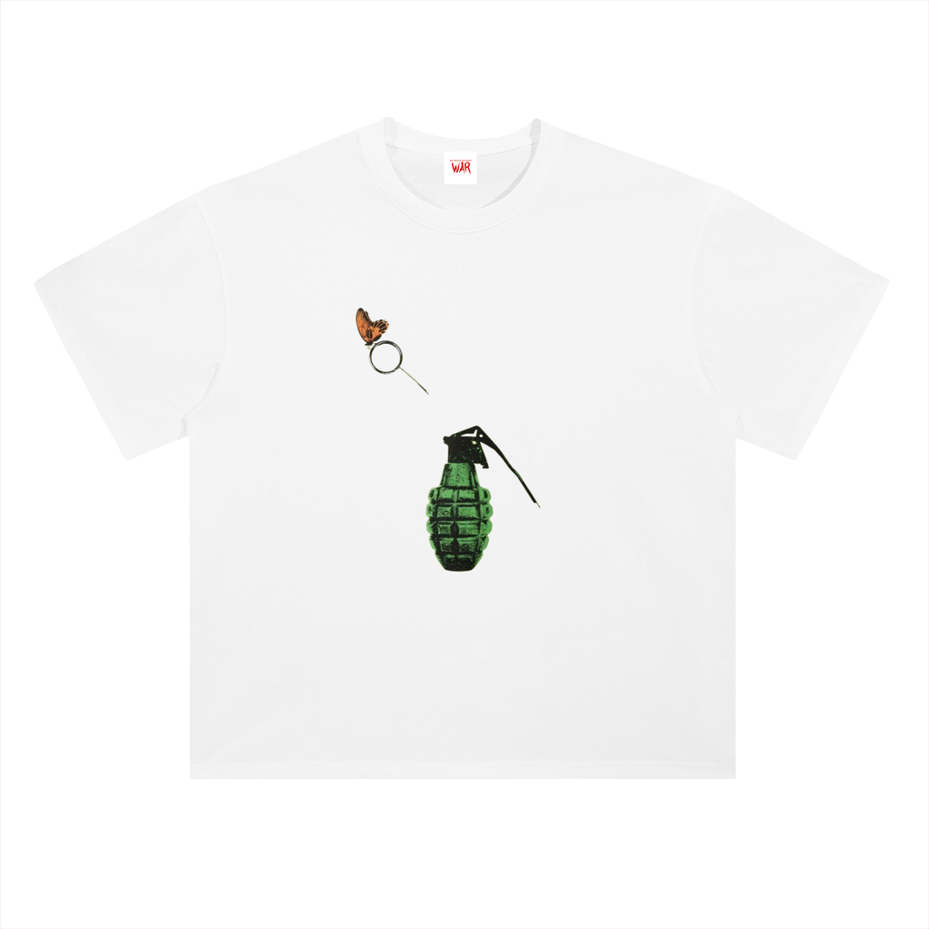 Heavyweight Drop Shoulder Cotton T-Shirt