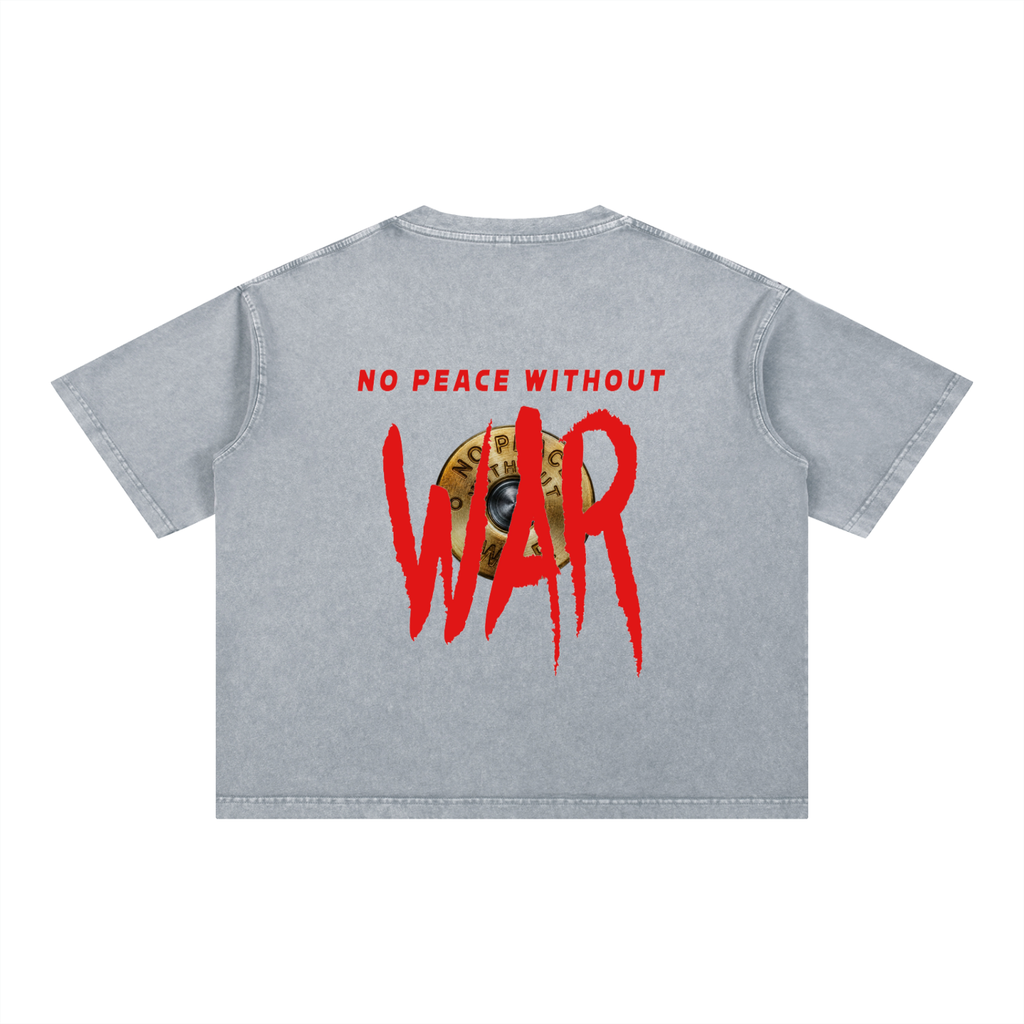 Mineral Wash Boxy Cotton T-Shirt