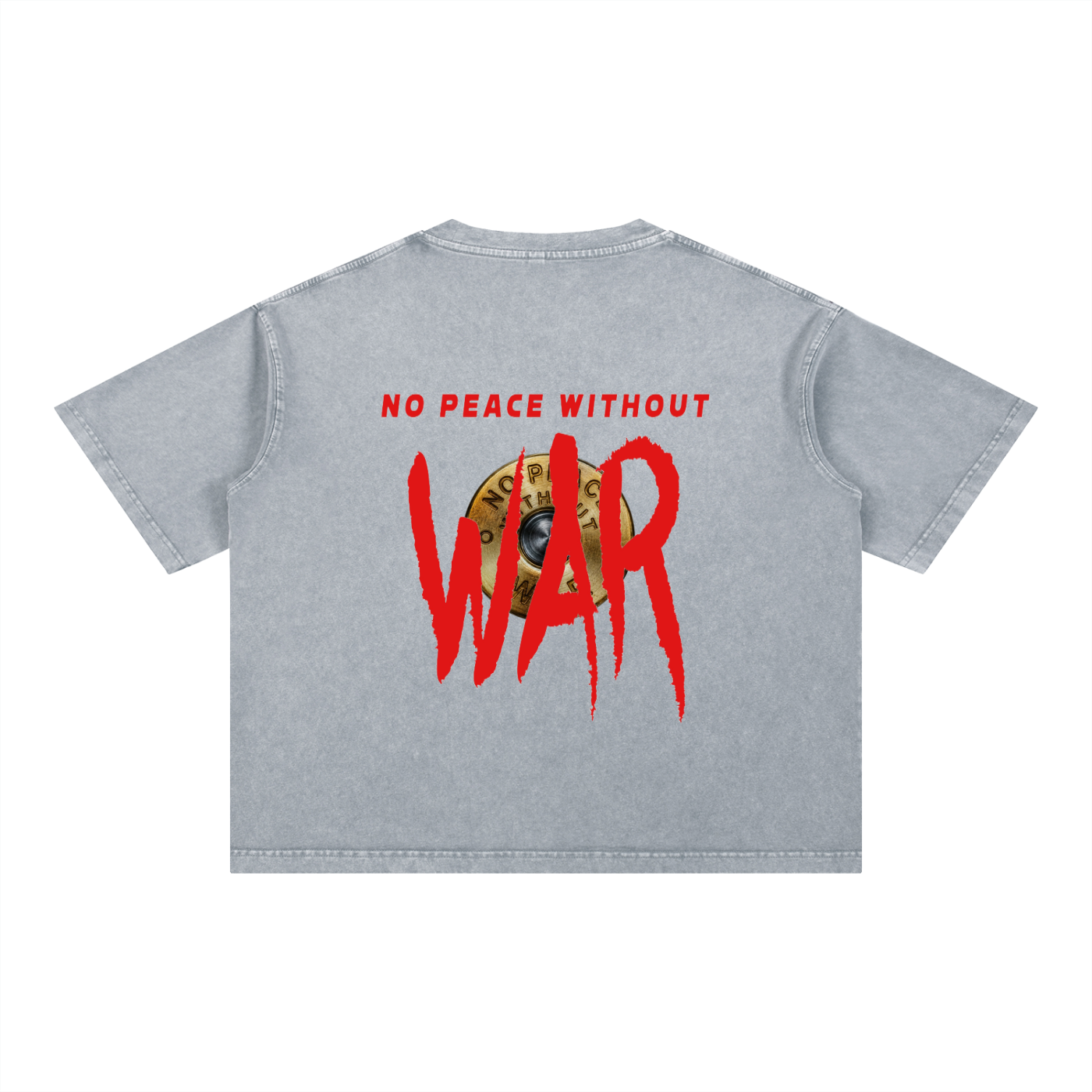 Mineral Wash Boxy Cotton T-Shirt
