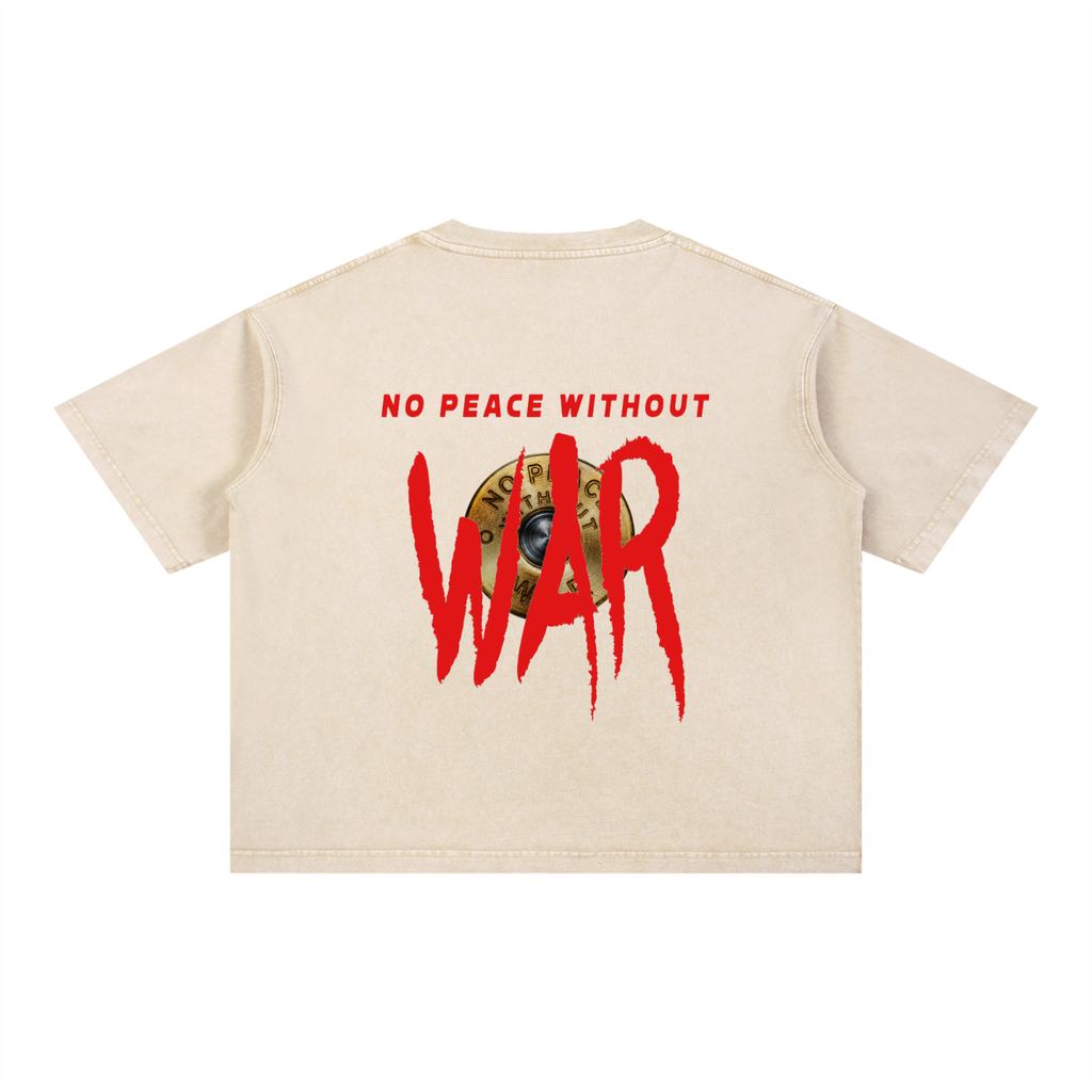 Mineral Wash Boxy Cotton T-Shirt
