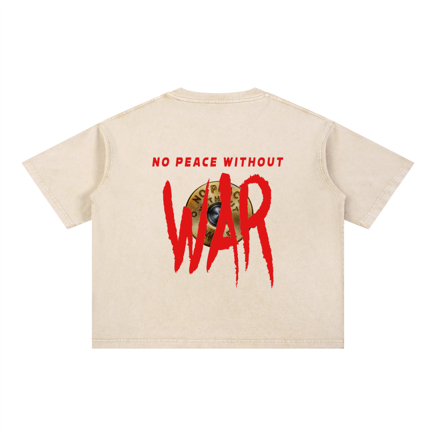 Mineral Wash Boxy Cotton T-Shirt
