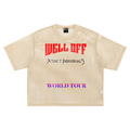 See-through Boxy "WELL OFF - XtincT IndividualS" Collab Net T-Shirt