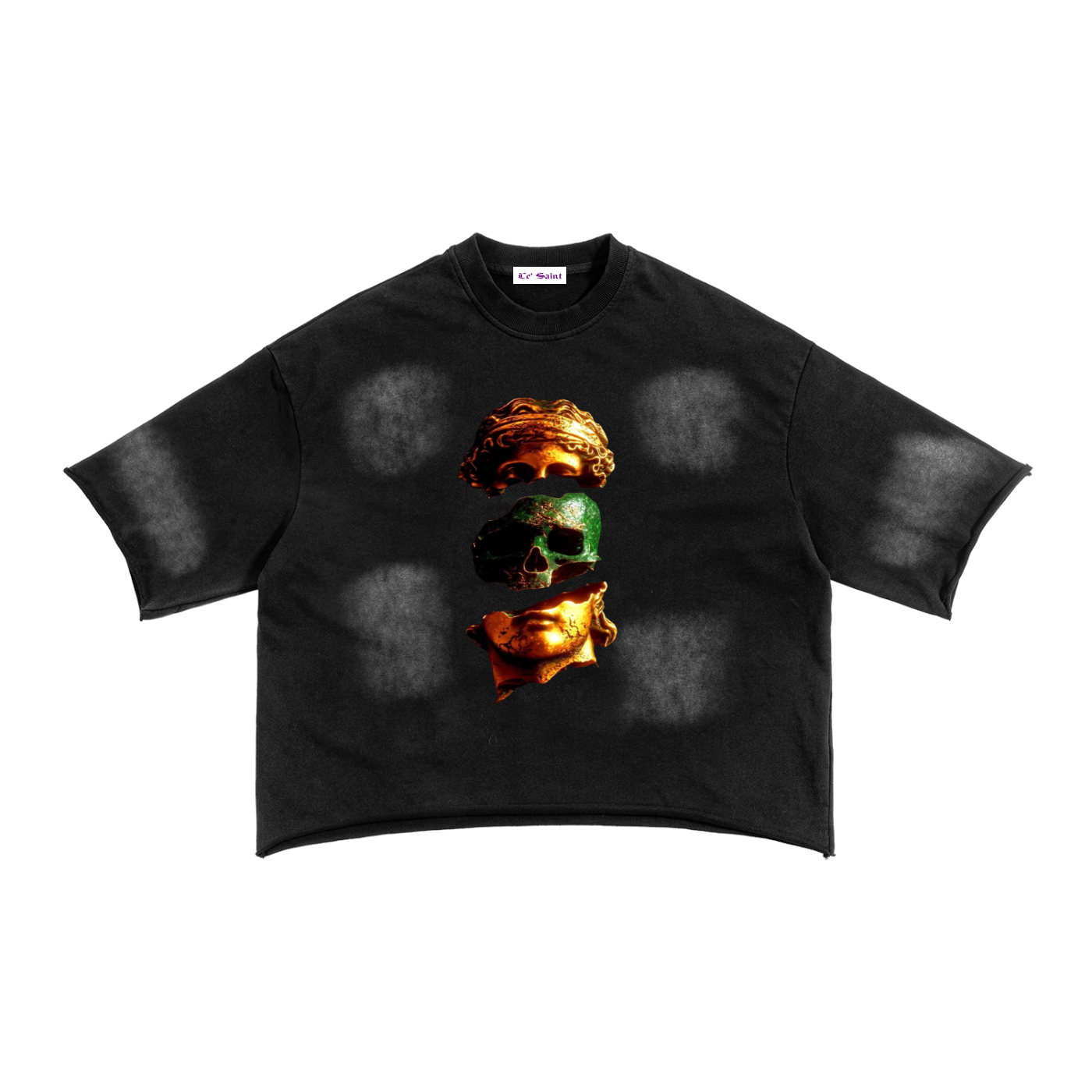 Sunfade French Terry Raw Edge T-Shirt