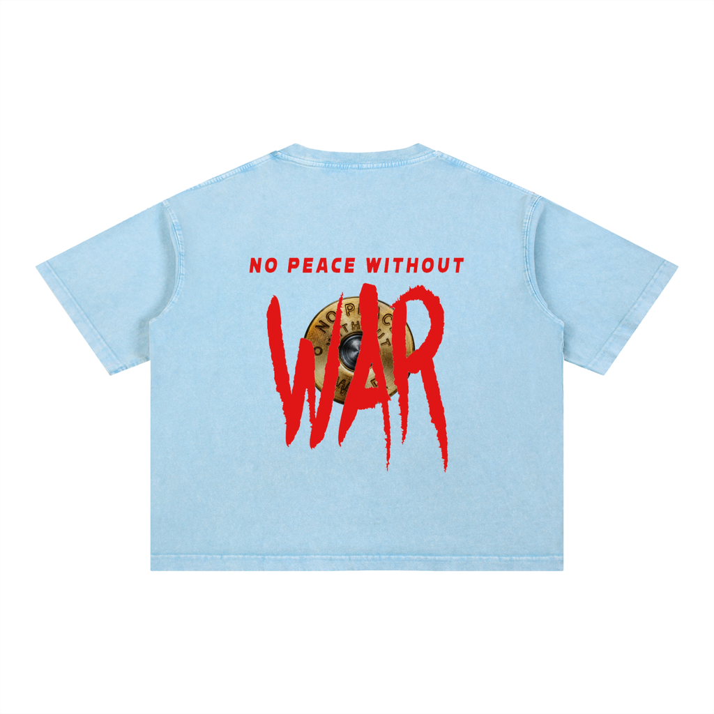Mineral Wash Boxy Cotton T-Shirt