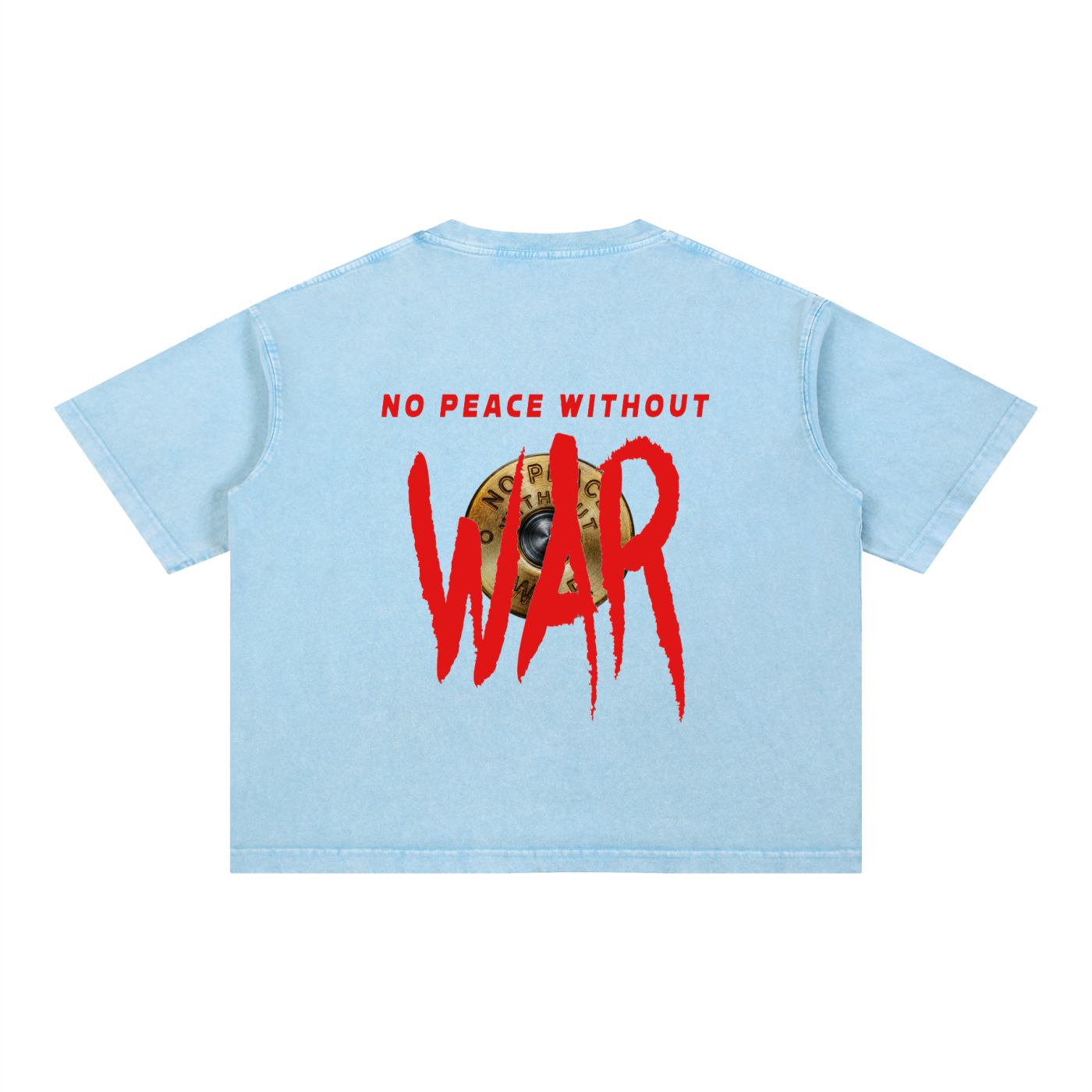Mineral Wash Boxy Cotton T-Shirt