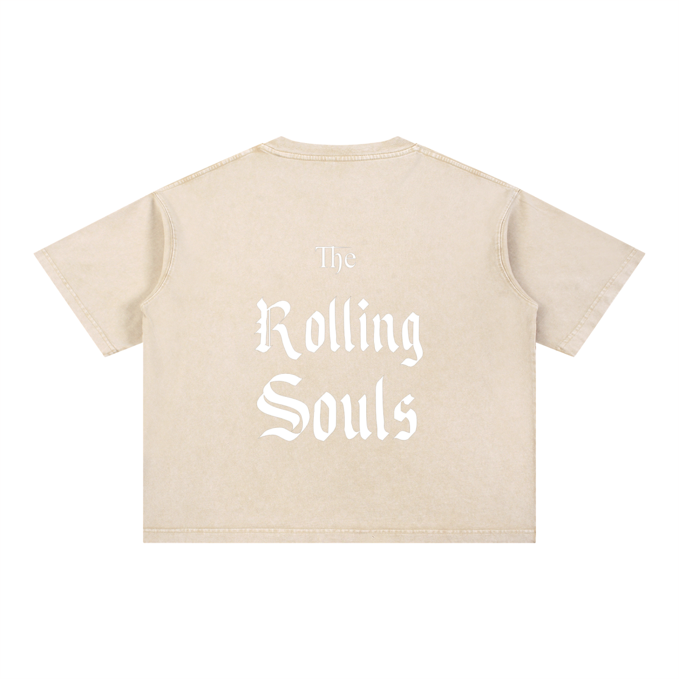 Mineral Wash Boxy Cotton T-Shirt