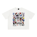 Mineral Wash Boxy Cotton T-Shirt