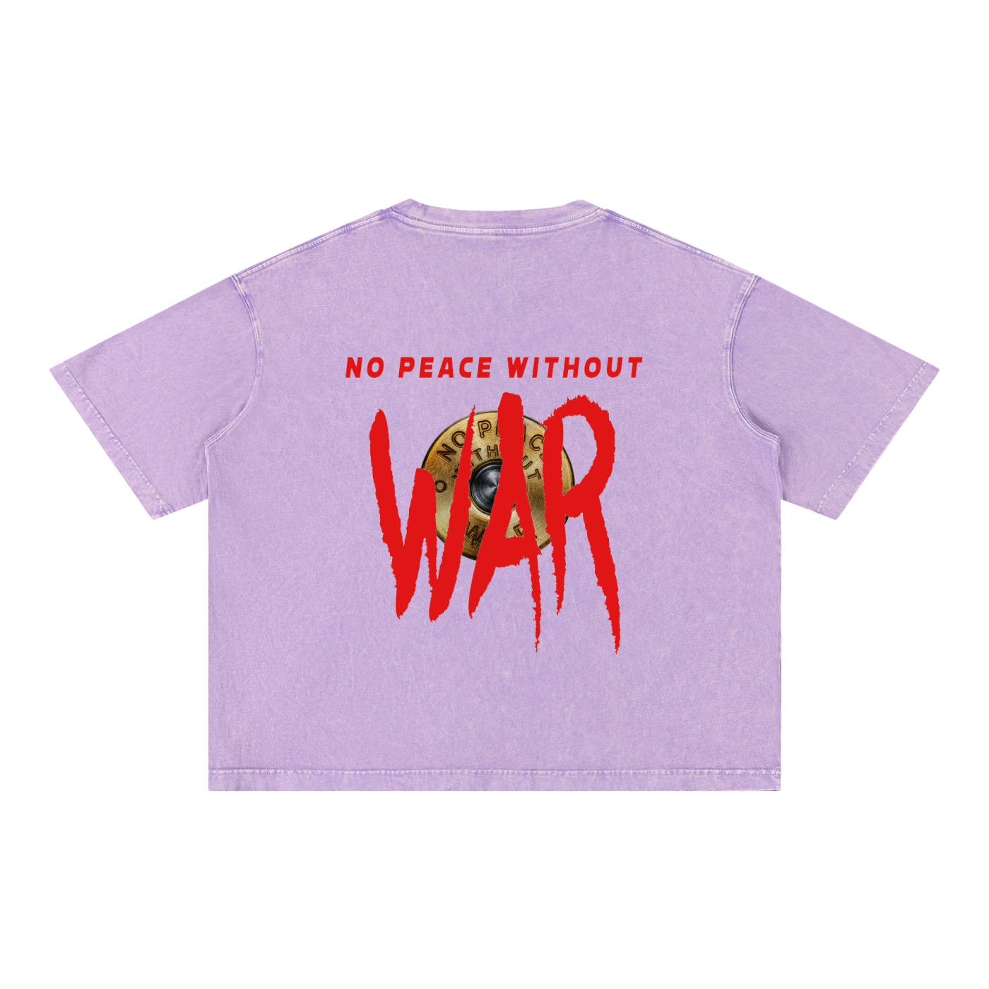Mineral Wash Boxy Cotton T-Shirt
