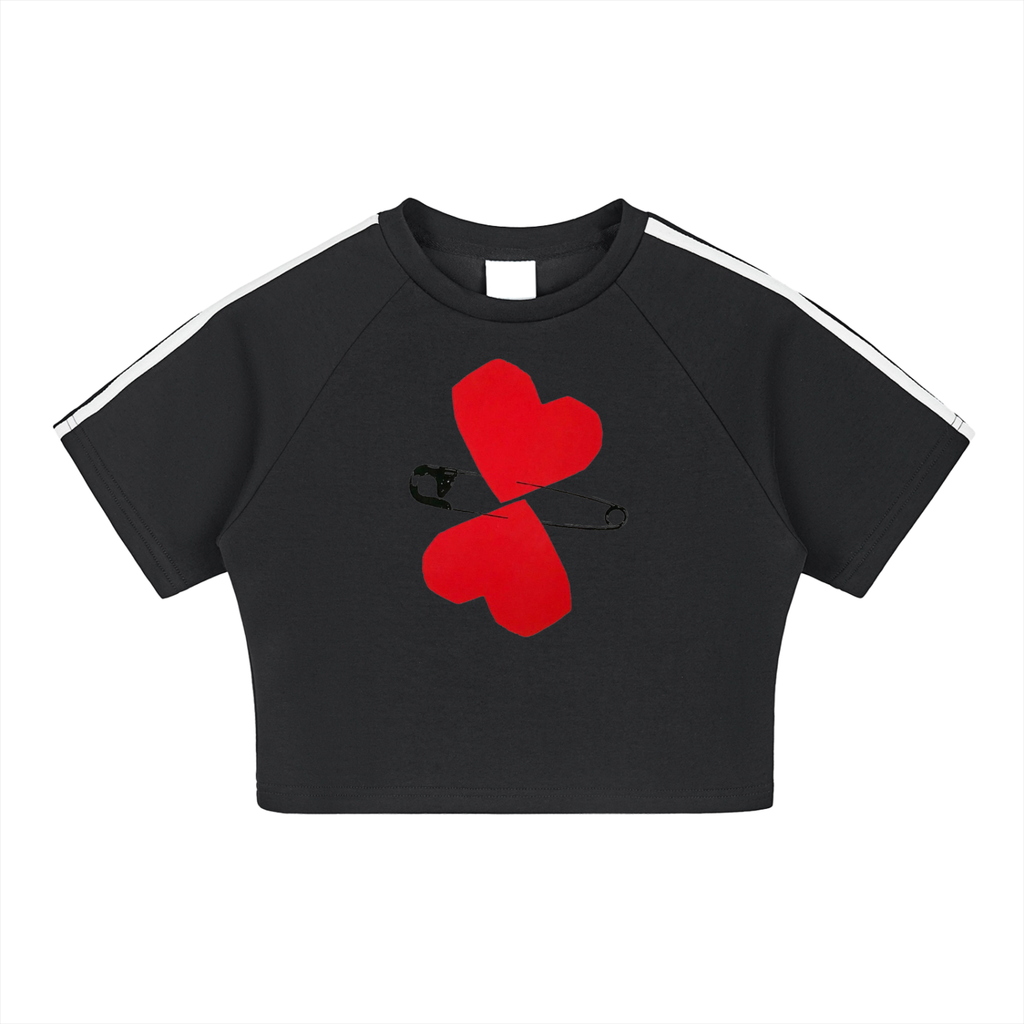 Taped Cooling Performance Crop Top