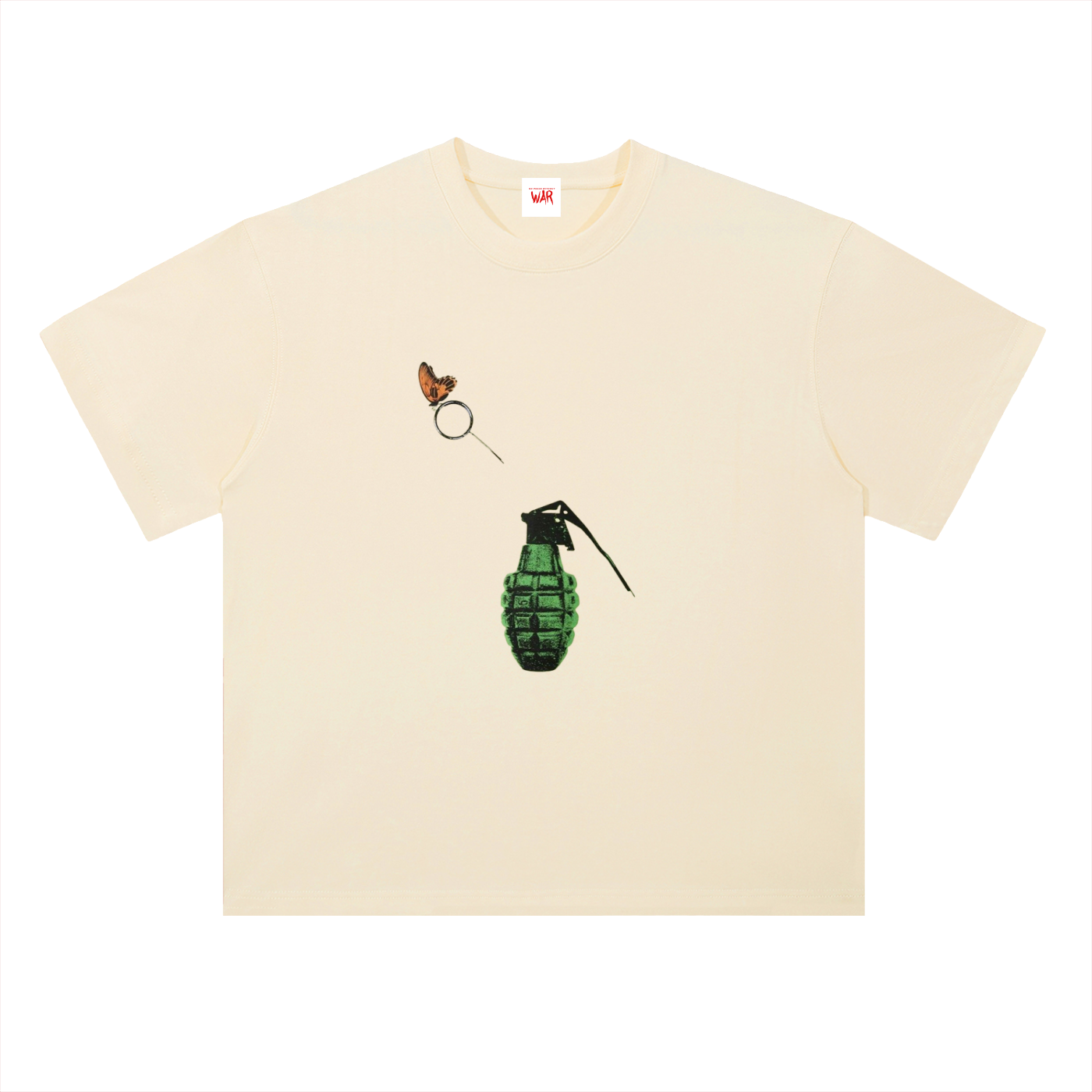 Heavyweight Drop Shoulder Cotton T-Shirt