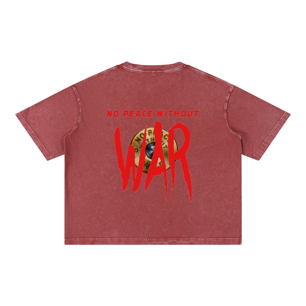 Mineral Wash Boxy Cotton T-Shirt