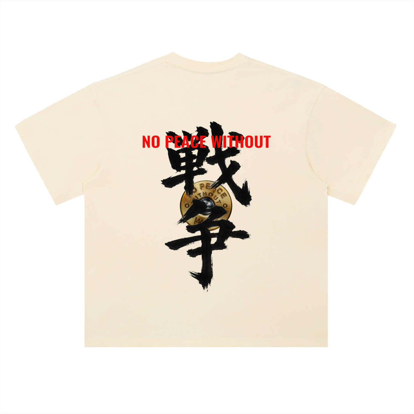 Heavyweight Drop Shoulder Cotton T-Shirt