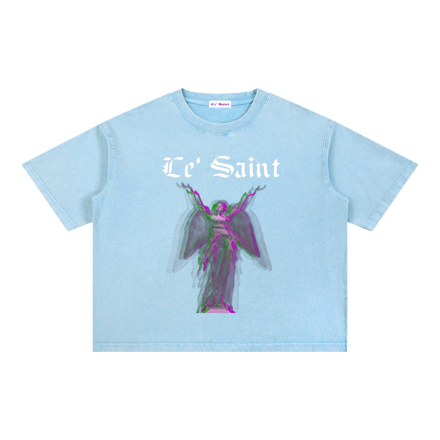 Mineral Wash Boxy Cotton T-Shirt